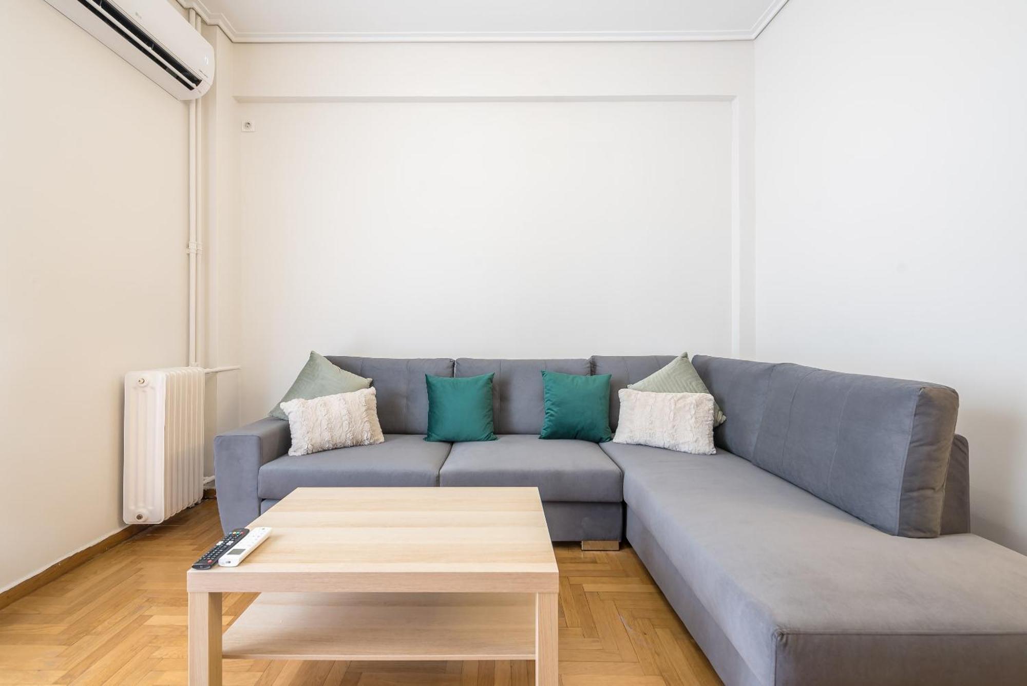 Stylish 2 Bd Urban Retreat Near Panormou Metro Atenas Exterior foto