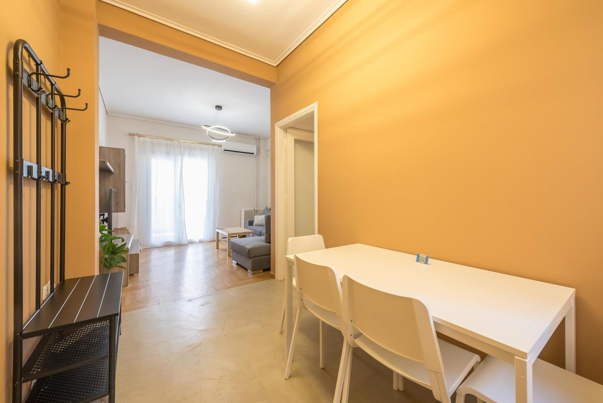 Stylish 2 Bd Urban Retreat Near Panormou Metro Atenas Exterior foto