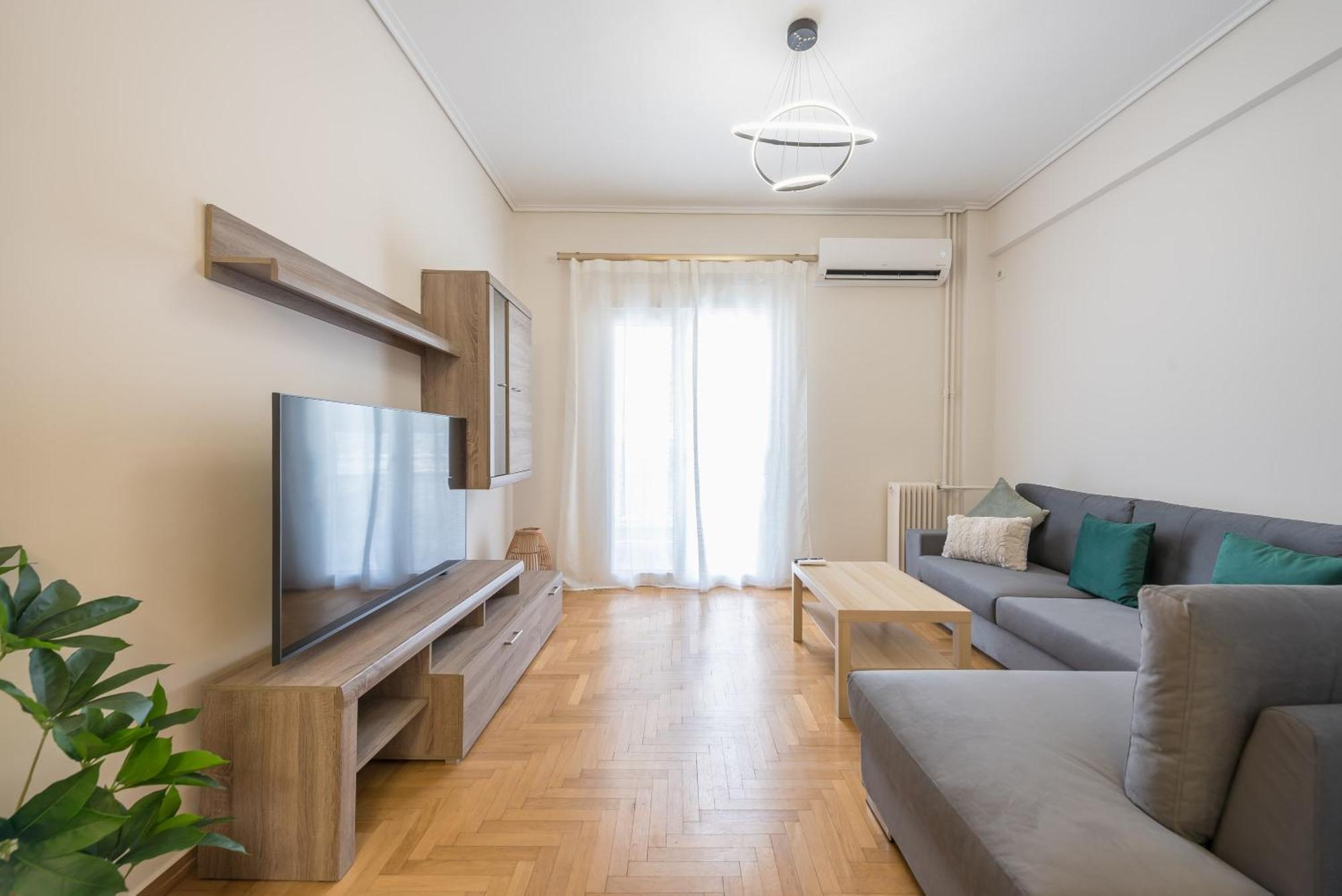 Stylish 2 Bd Urban Retreat Near Panormou Metro Atenas Exterior foto